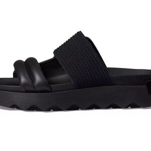 Women's Black Slide Sandals